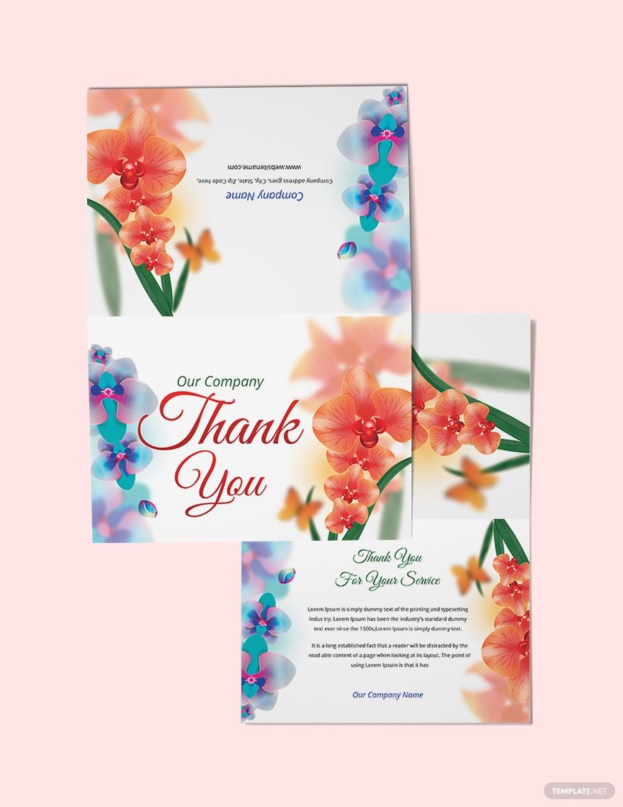 Half Fold Invitation Card Template - Illustrator, Word, PSD | Template.net