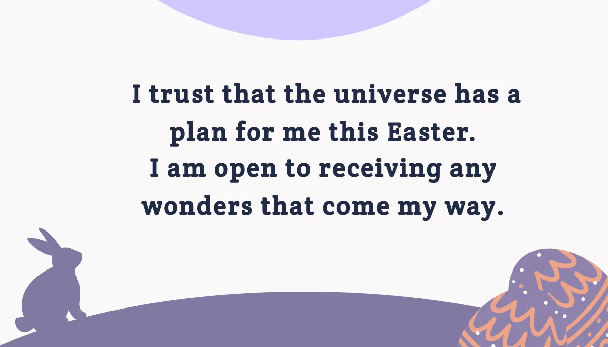 Free Easter Affirmation Card Template to Edit Online