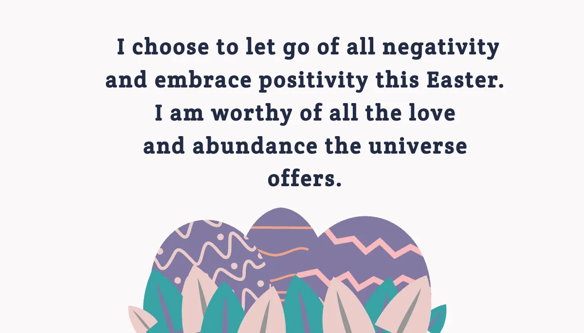 Free Easter Affirmation Card Template to Edit Online