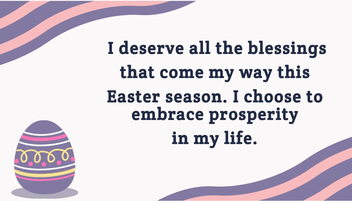 Free Easter Affirmation Card Template to Edit Online