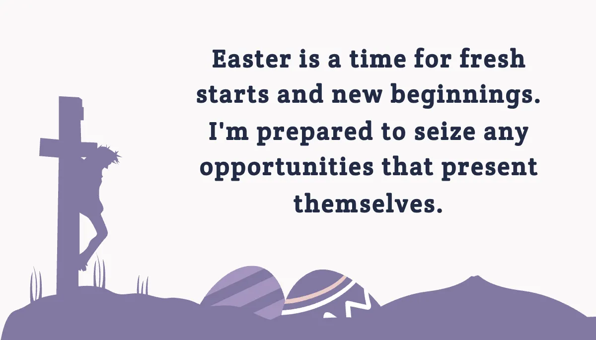 Free Easter Affirmation Card Template to Edit Online
