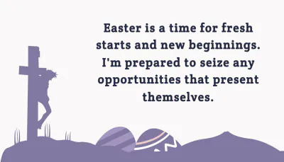 Free Easter Affirmation Card Template to Edit Online