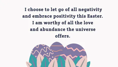 Free Easter Affirmation Card Template to Edit Online