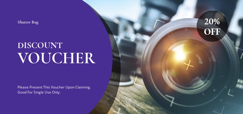 Free Editable Photography Voucher Template
