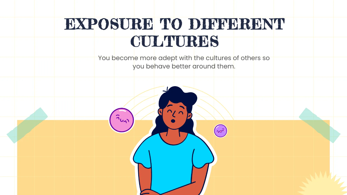 Free Cool Foreign Language Presentation Template to Edit Online