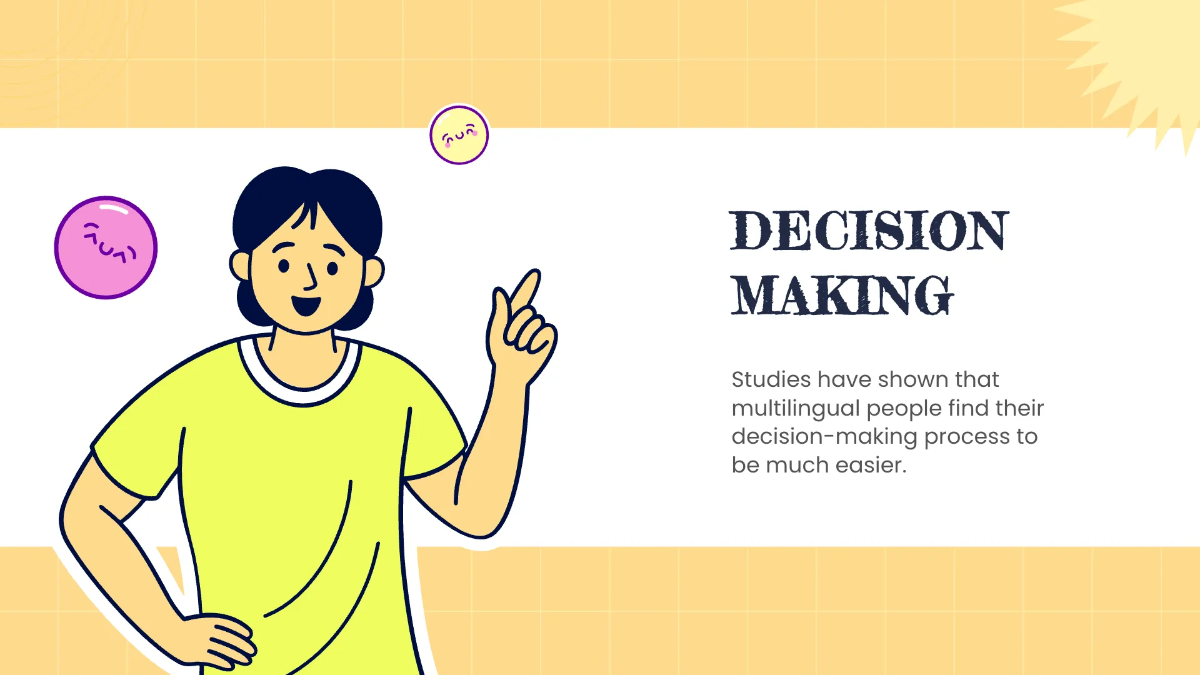 Free Cool Foreign Language Presentation Template to Edit Online