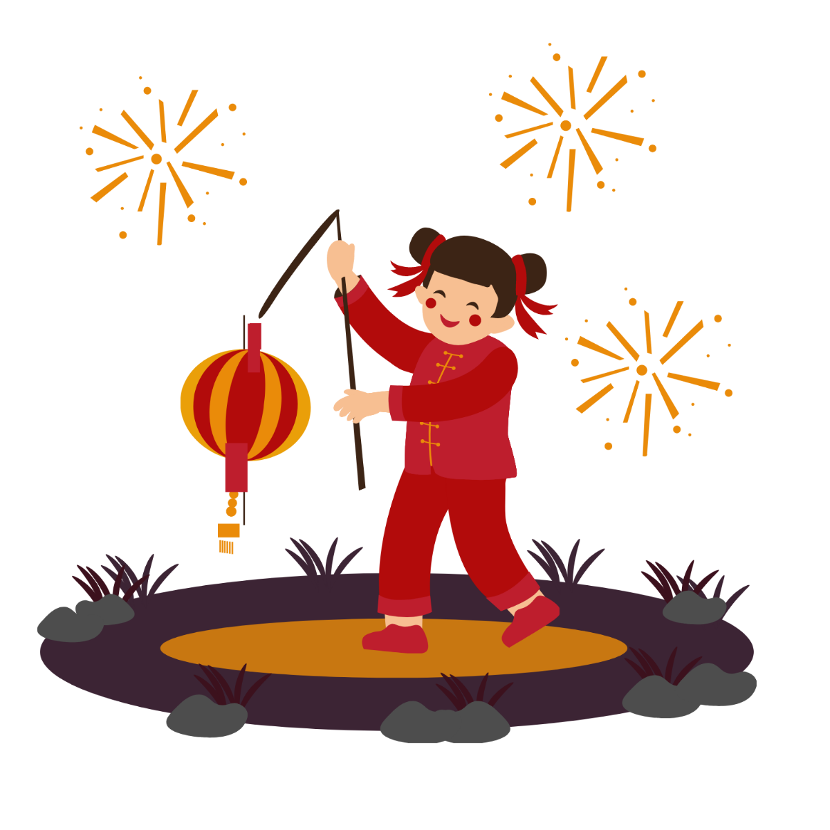 Festival of Lights ClipArt Template