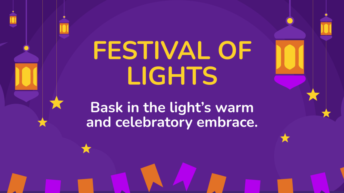 Festival of Lights Youtube Thumbnail Cover Template