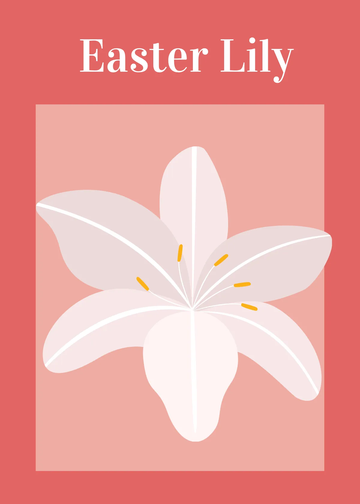 Free Easter Flash Card Template to Edit Online