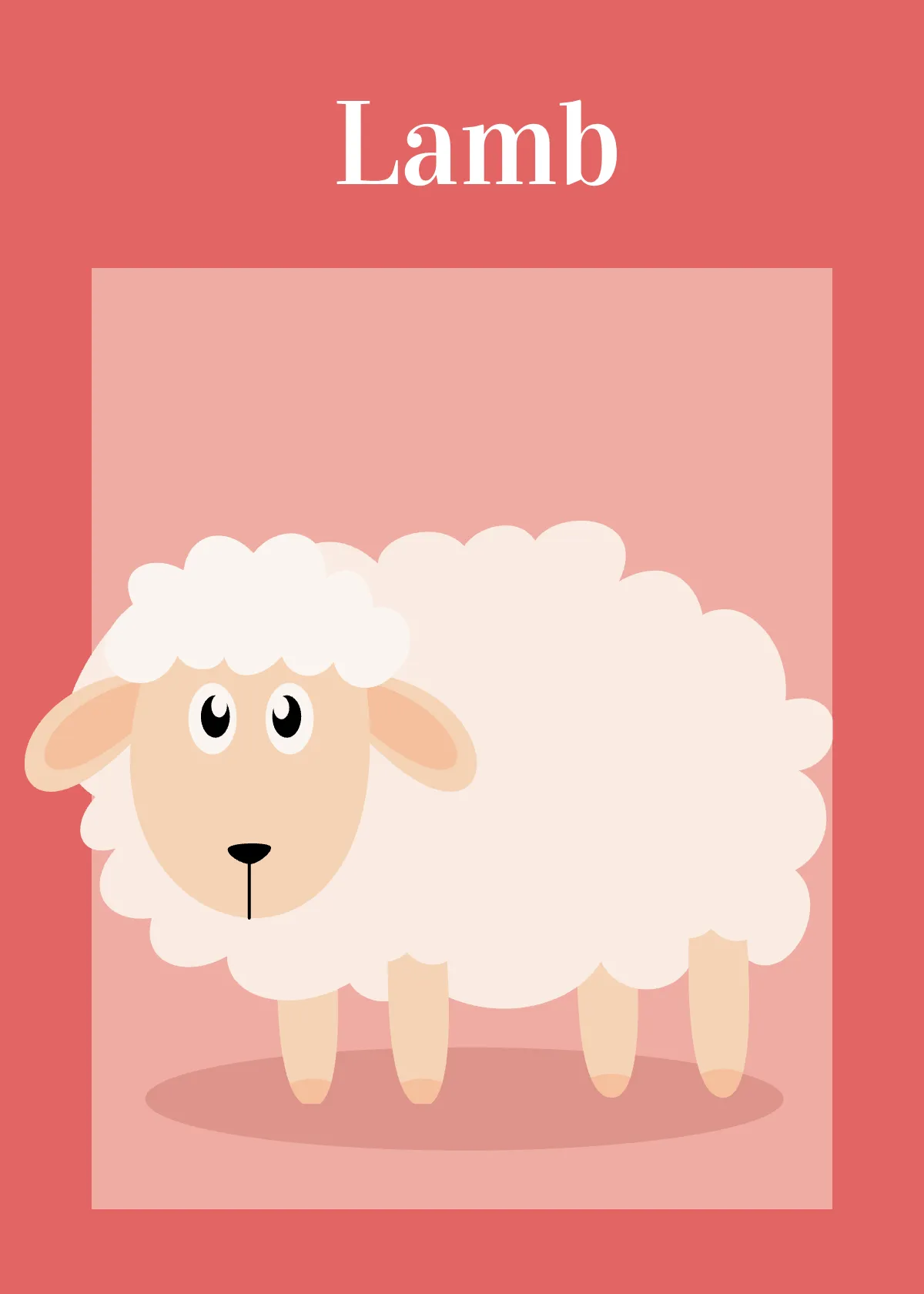 Free Easter Flash Card Template to Edit Online