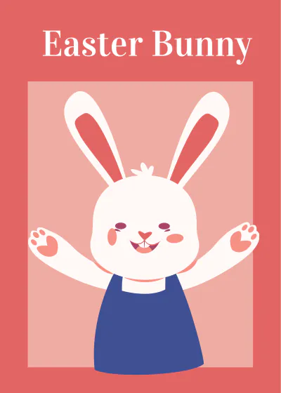 Free Easter Flash Card Template to Edit Online