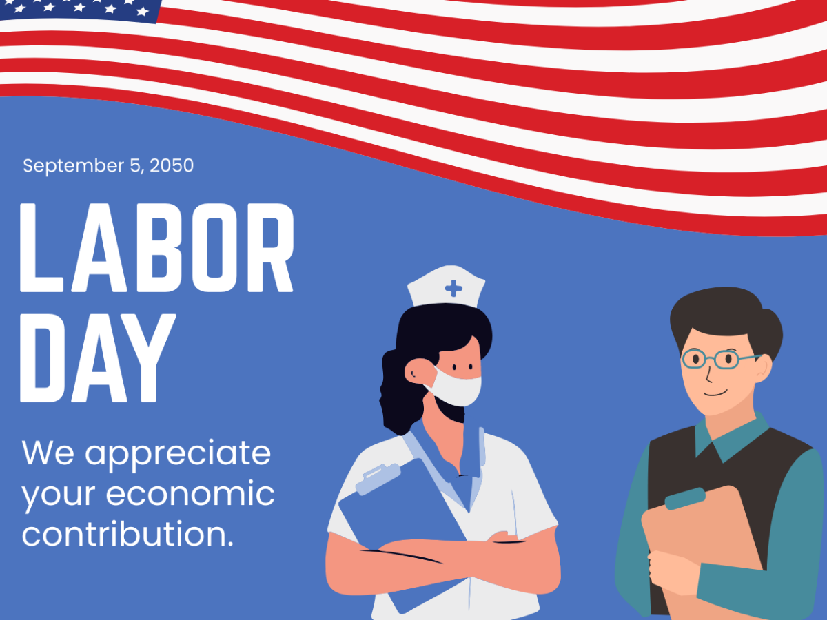 Labor Day Blog Header Template