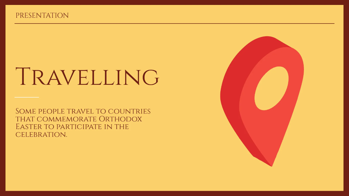 Free Orthodox Easter Presentation Template to Edit Online