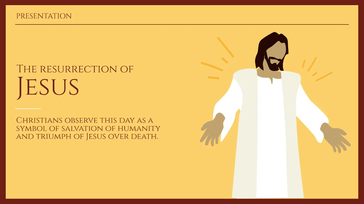 Free Orthodox Easter Presentation Template to Edit Online