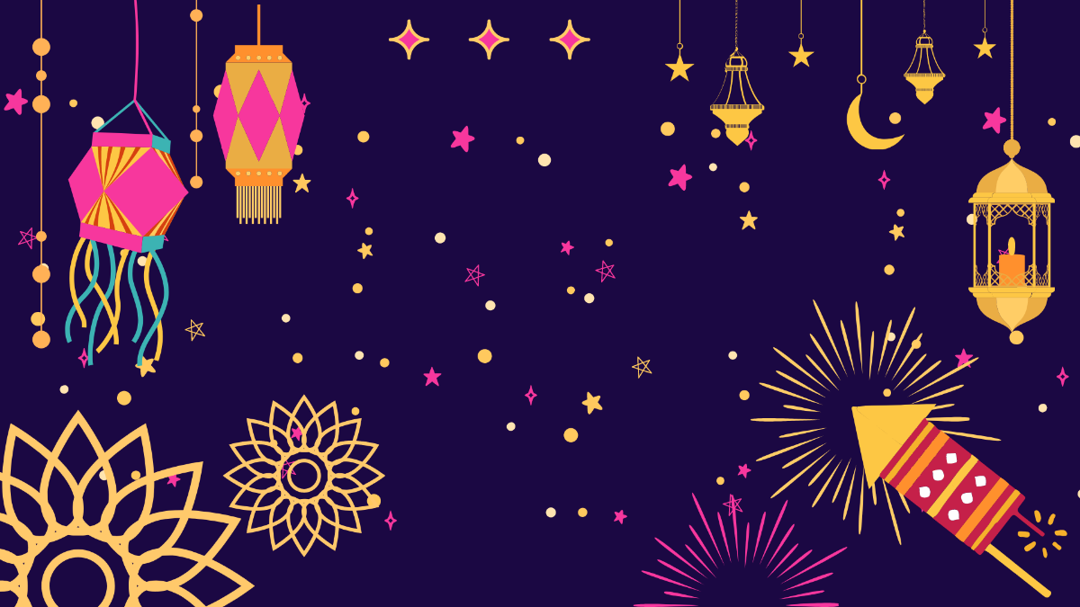 Free Festival of Lights Image Template