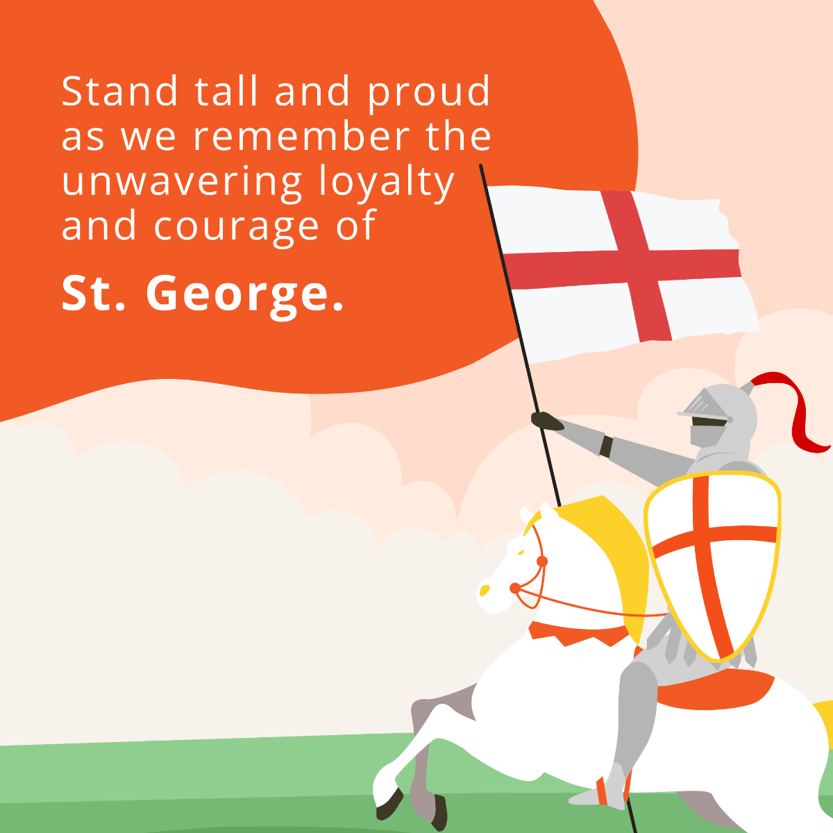 St. George's Day Instagram Post Template