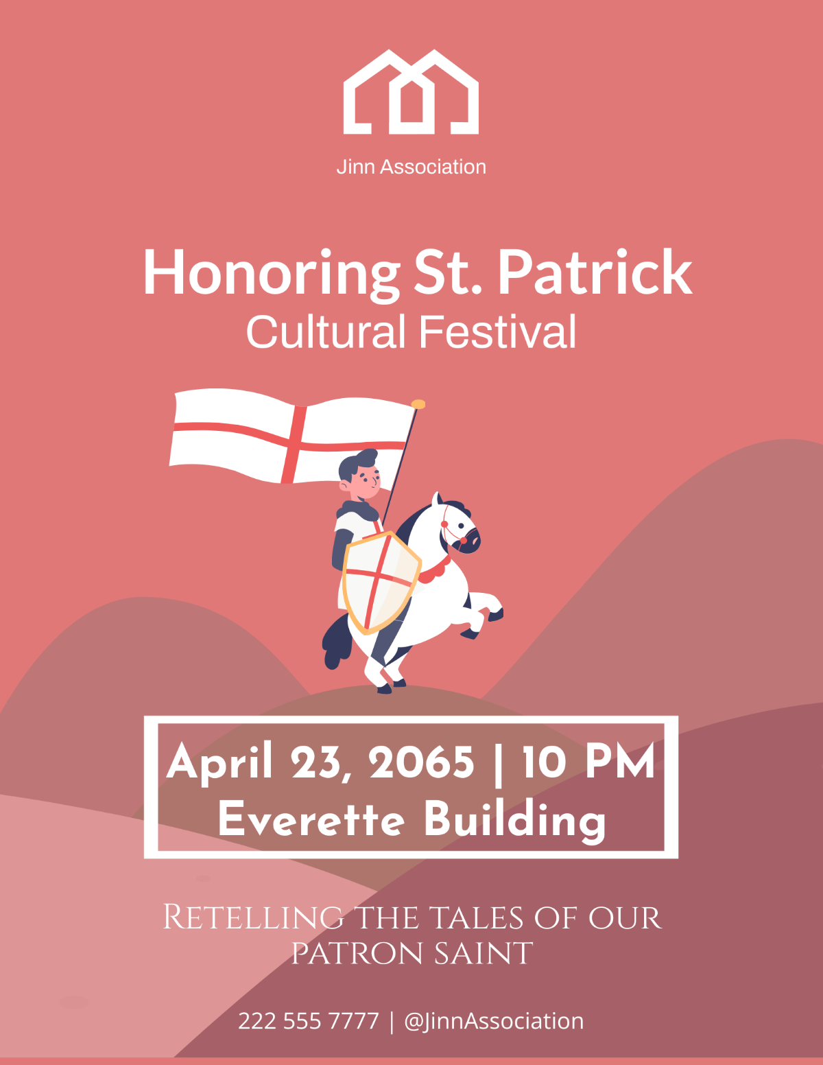 Free St. George's Day Flyer  Template