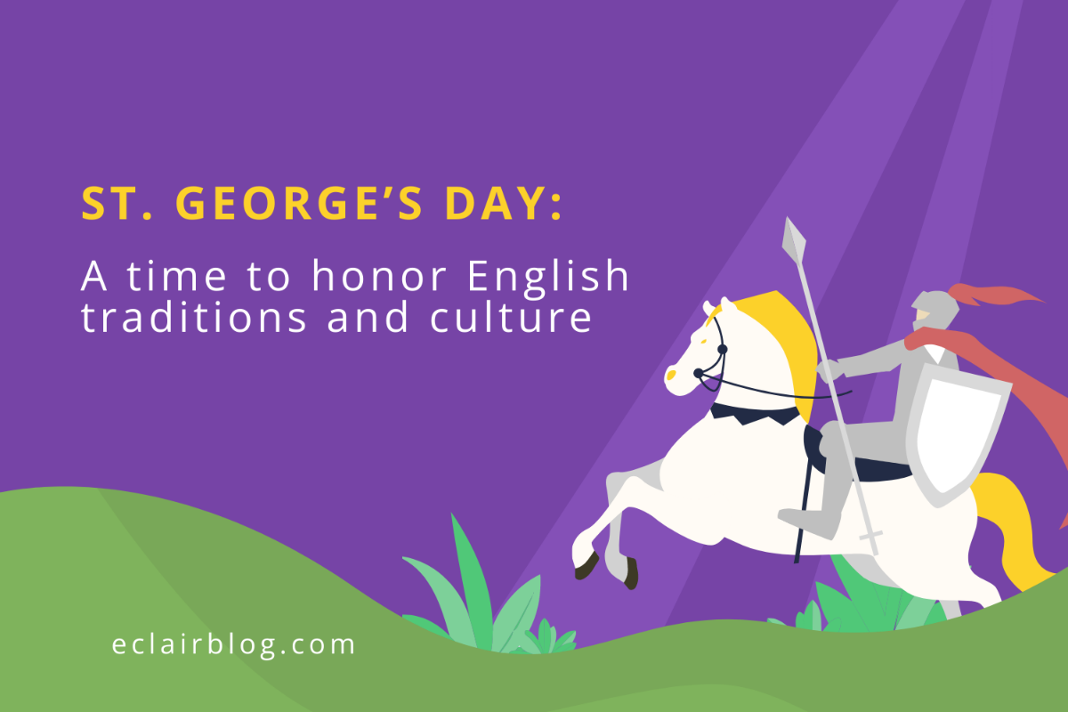 Free St. George's Day Blog Banner Template