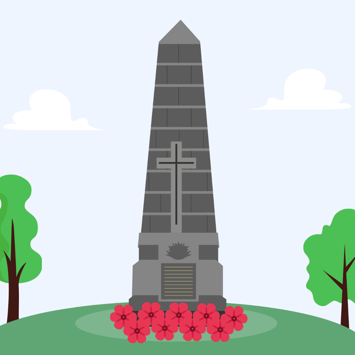 Free Anzac Day Vector Template