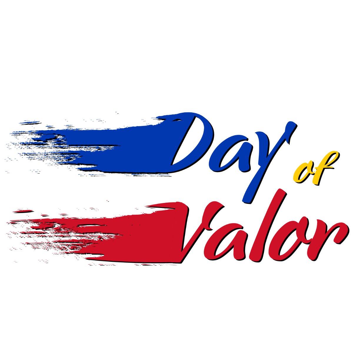 Day of Valor Text Effect Template