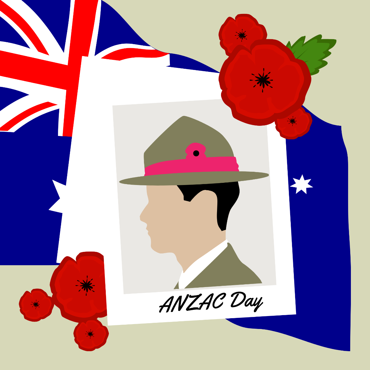 Free Anzac Day Image Template