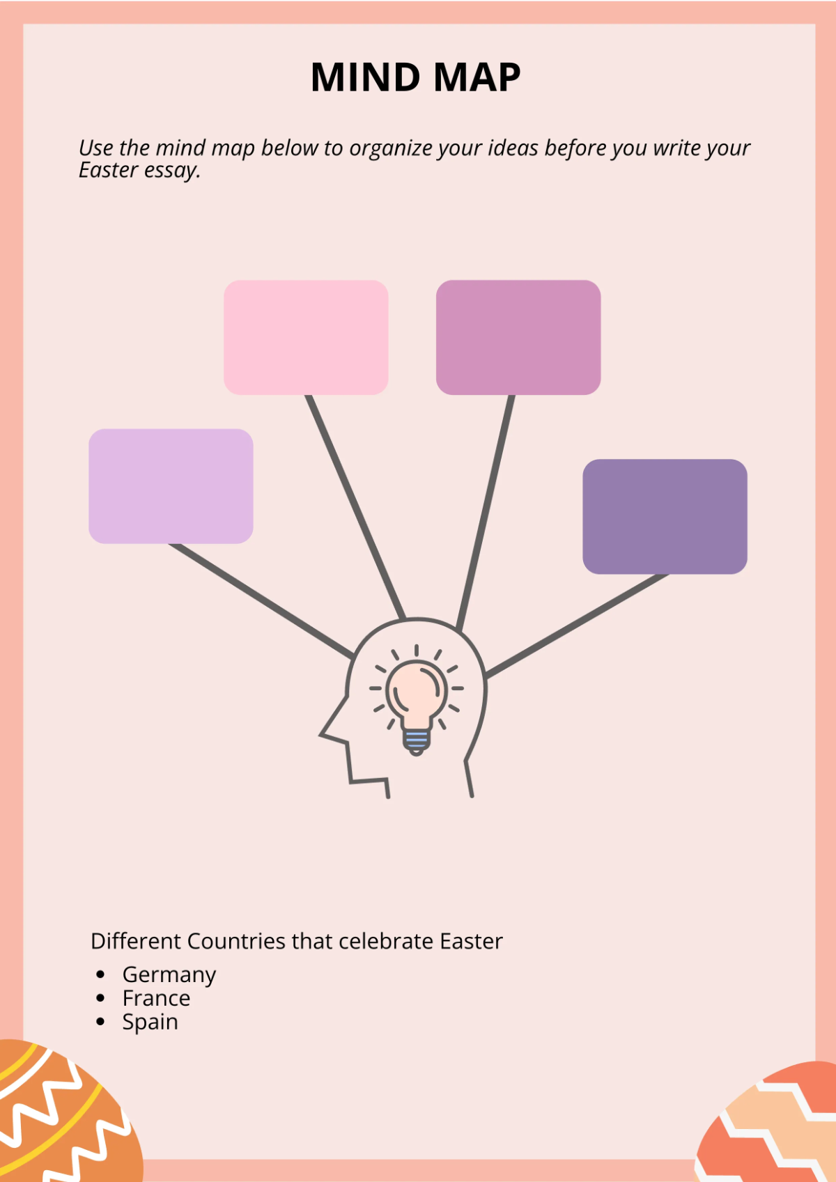 Free Easter Essay Template to Edit Online