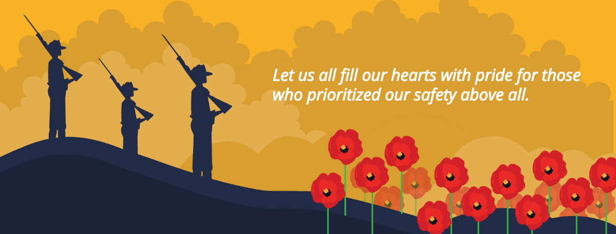 Anzac Day Facebook Cover Banner Template
