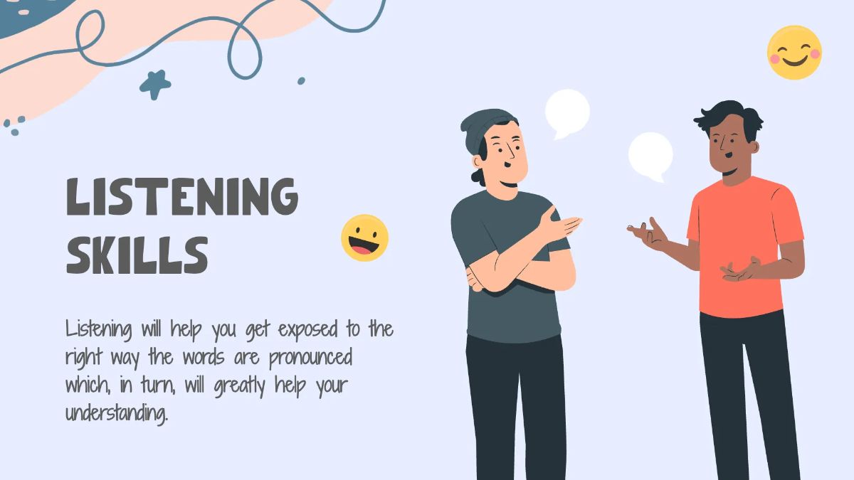 Free Fun Foreign Language Presentation Template to Edit Online