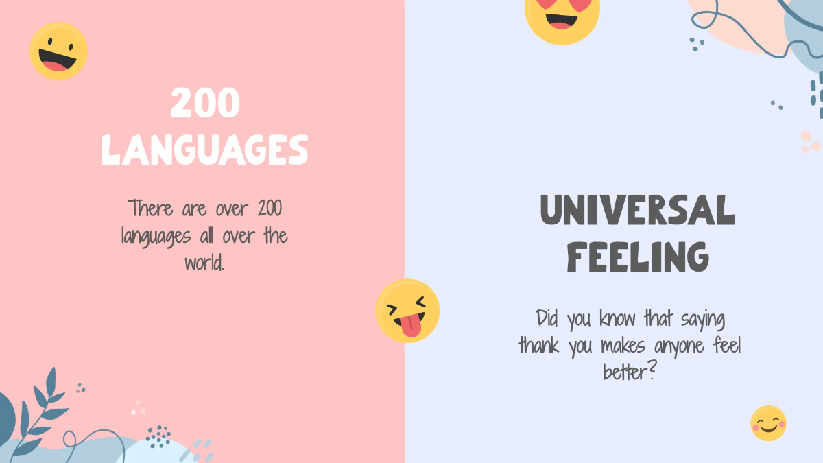 Free Fun Foreign Language Presentation Template to Edit Online