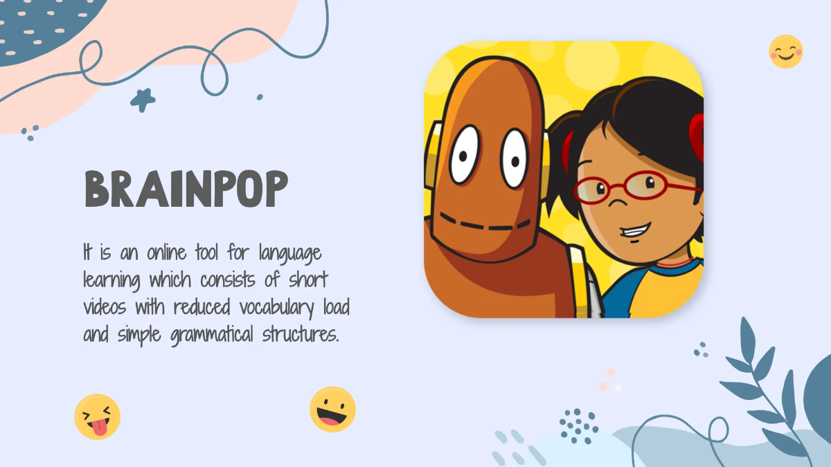 Free Fun Foreign Language Presentation Template to Edit Online