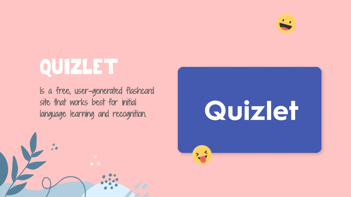 Free Fun Foreign Language Presentation Template to Edit Online