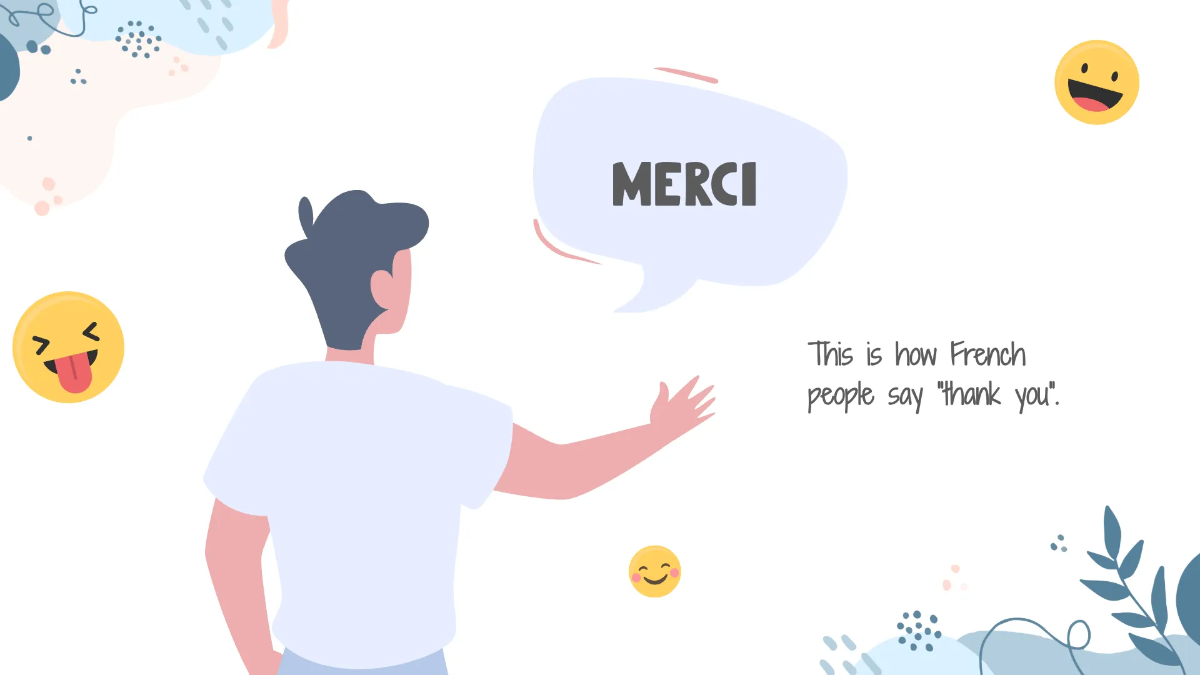 Free Fun Foreign Language Presentation Template to Edit Online