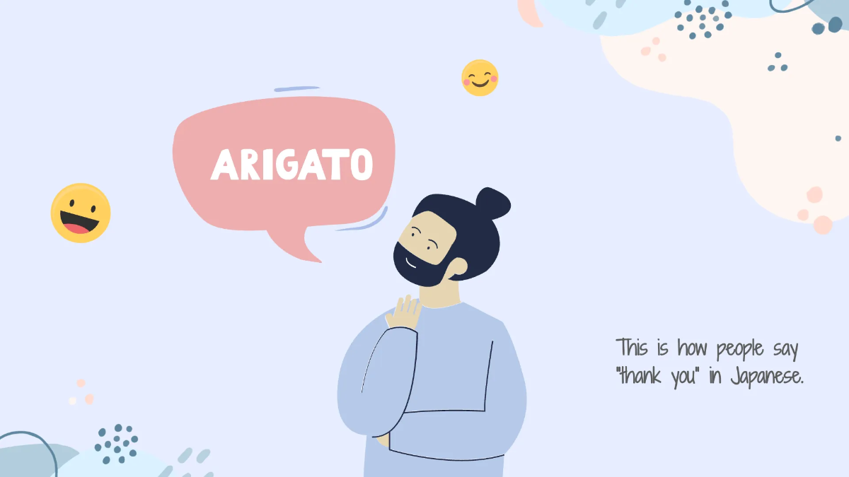 Free Fun Foreign Language Presentation Template to Edit Online