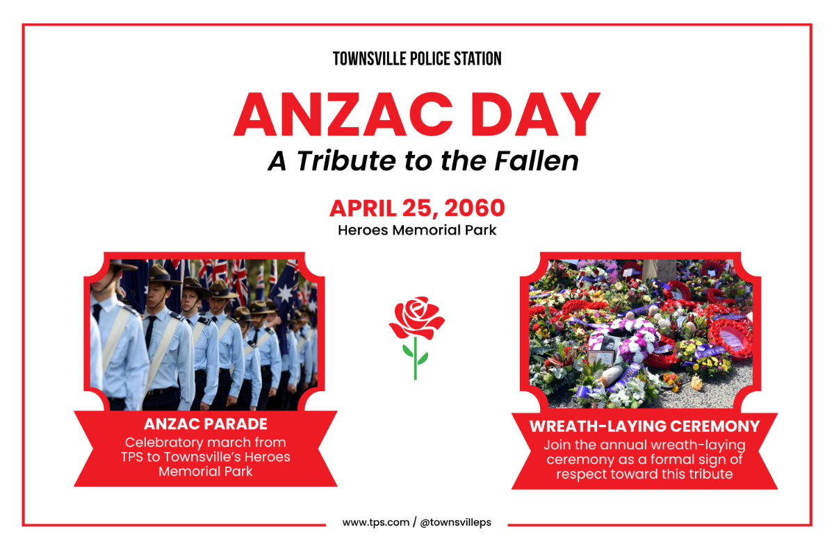 Anzac Day Banner Template