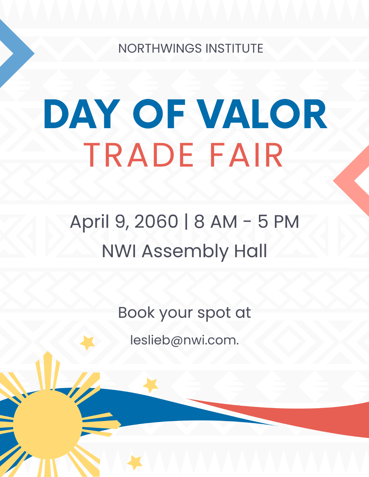 Day of Valor Flyer 