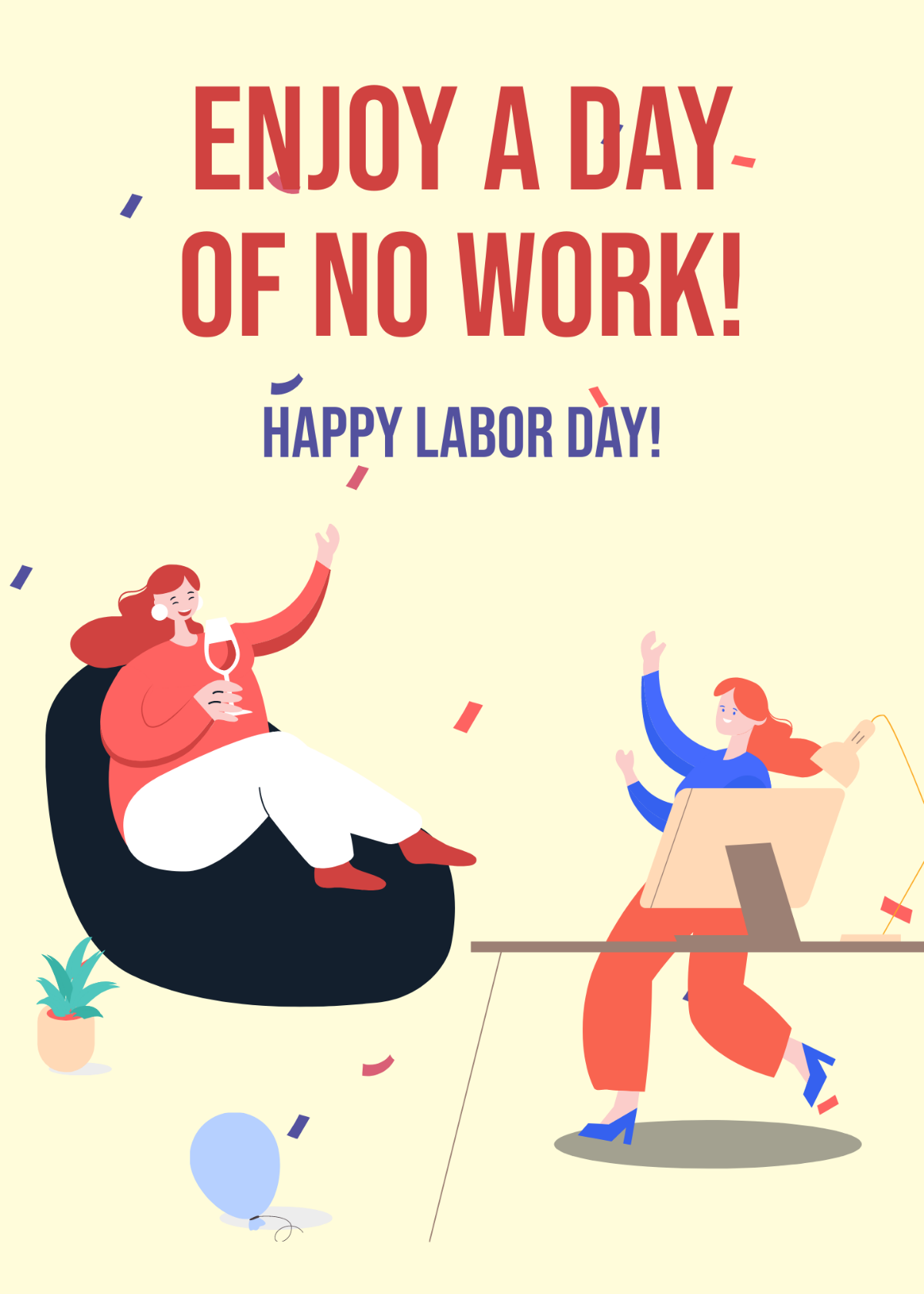 Labor Day Message Template