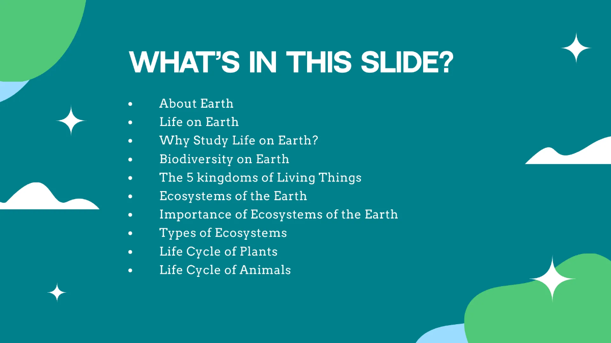Free Earth Presentation Template to Edit Online