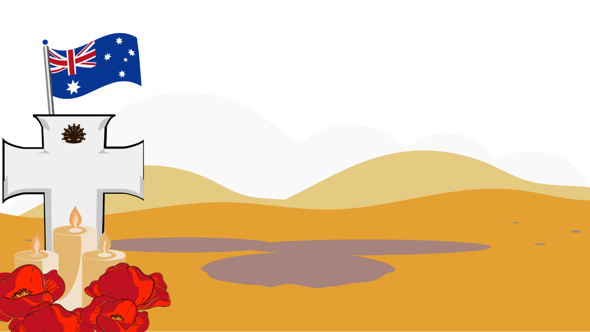 Free Anzac Day Transparent Template