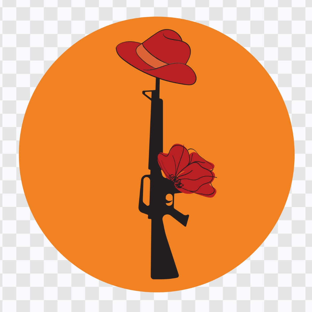 Anzac Day Icons Template