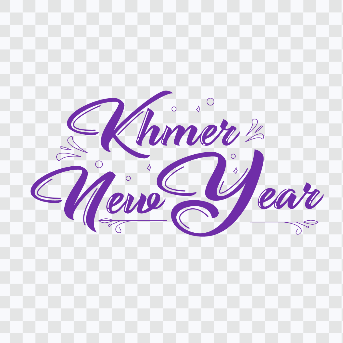Free Khmer New Year Text Effect Template