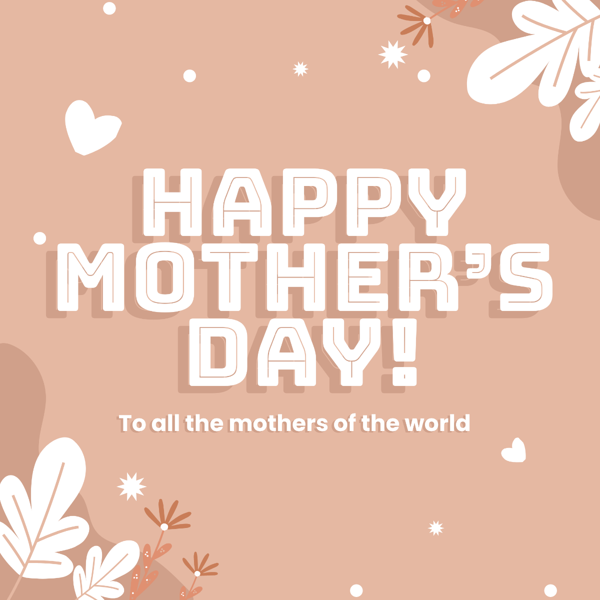 Free Mother's Day Instagram Post Template