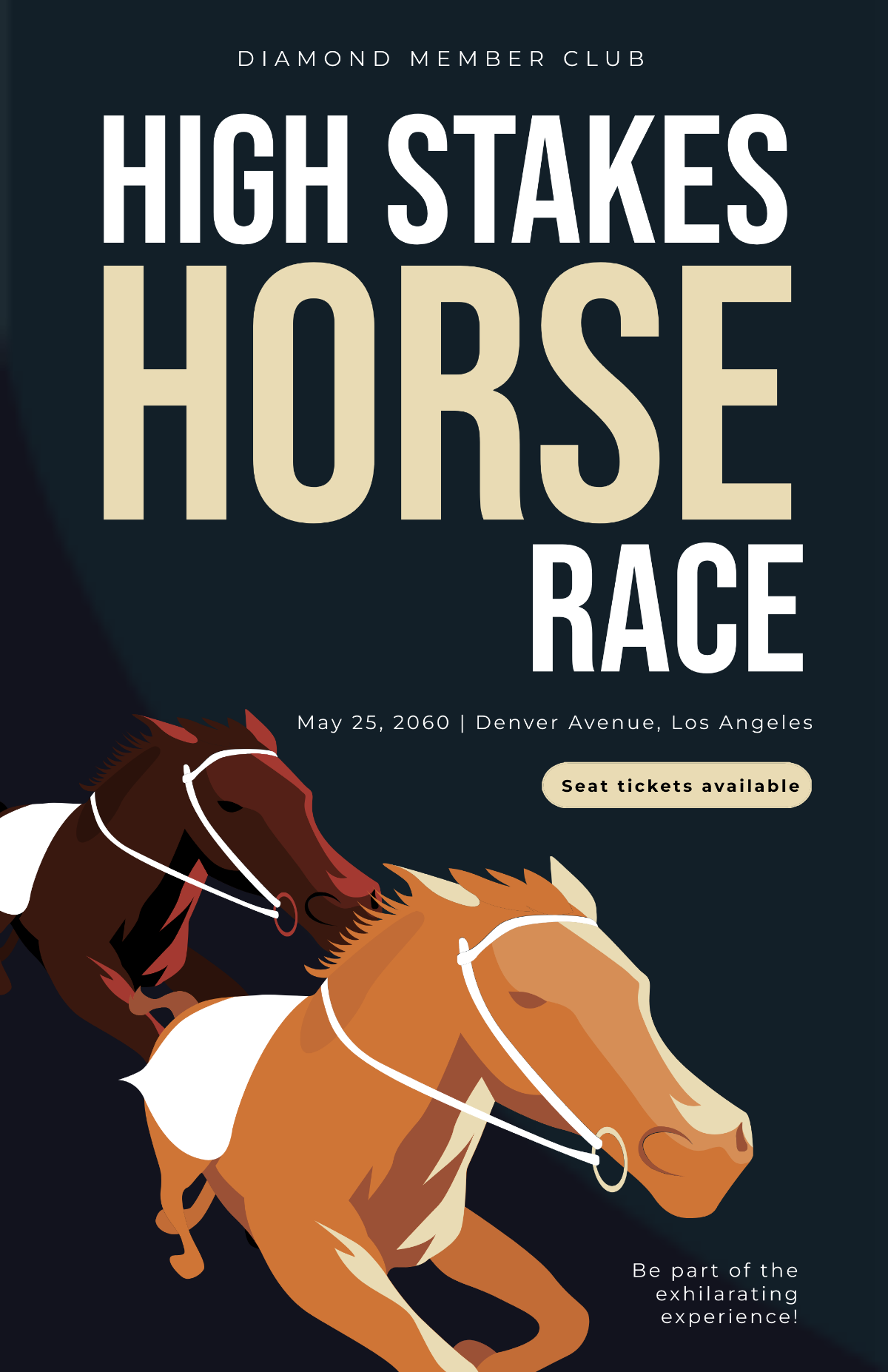 Horse Race Event Template