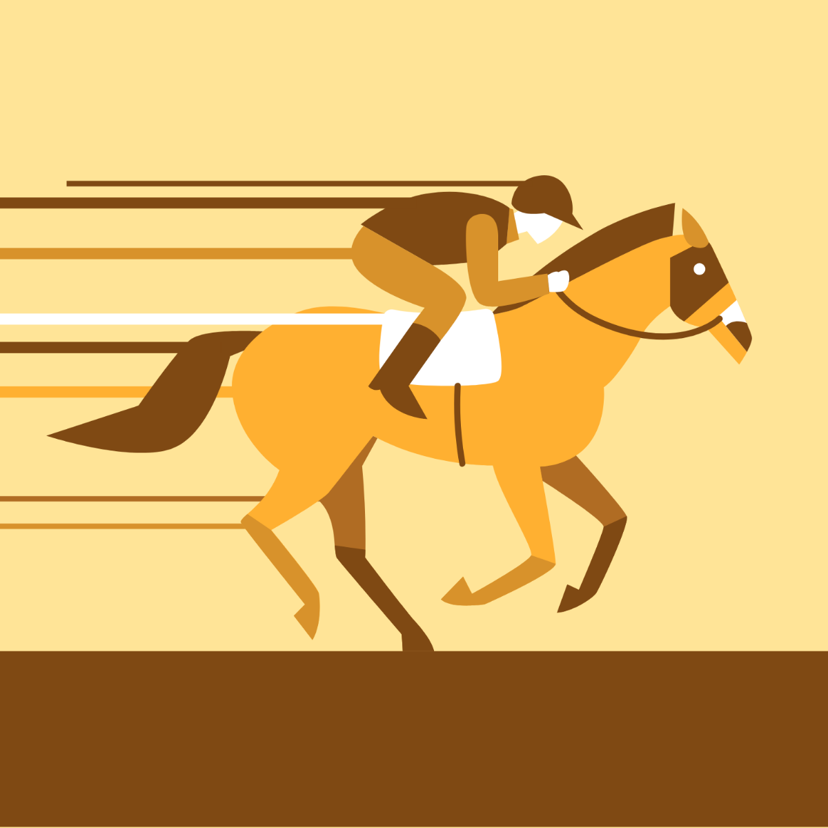 Free Horse Race Design Template