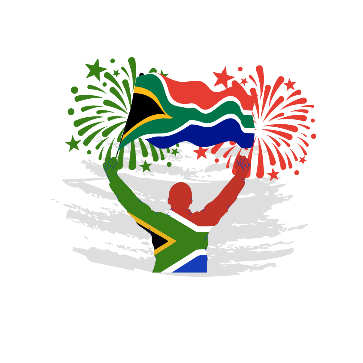 South Africa Freedom Day ClipArt