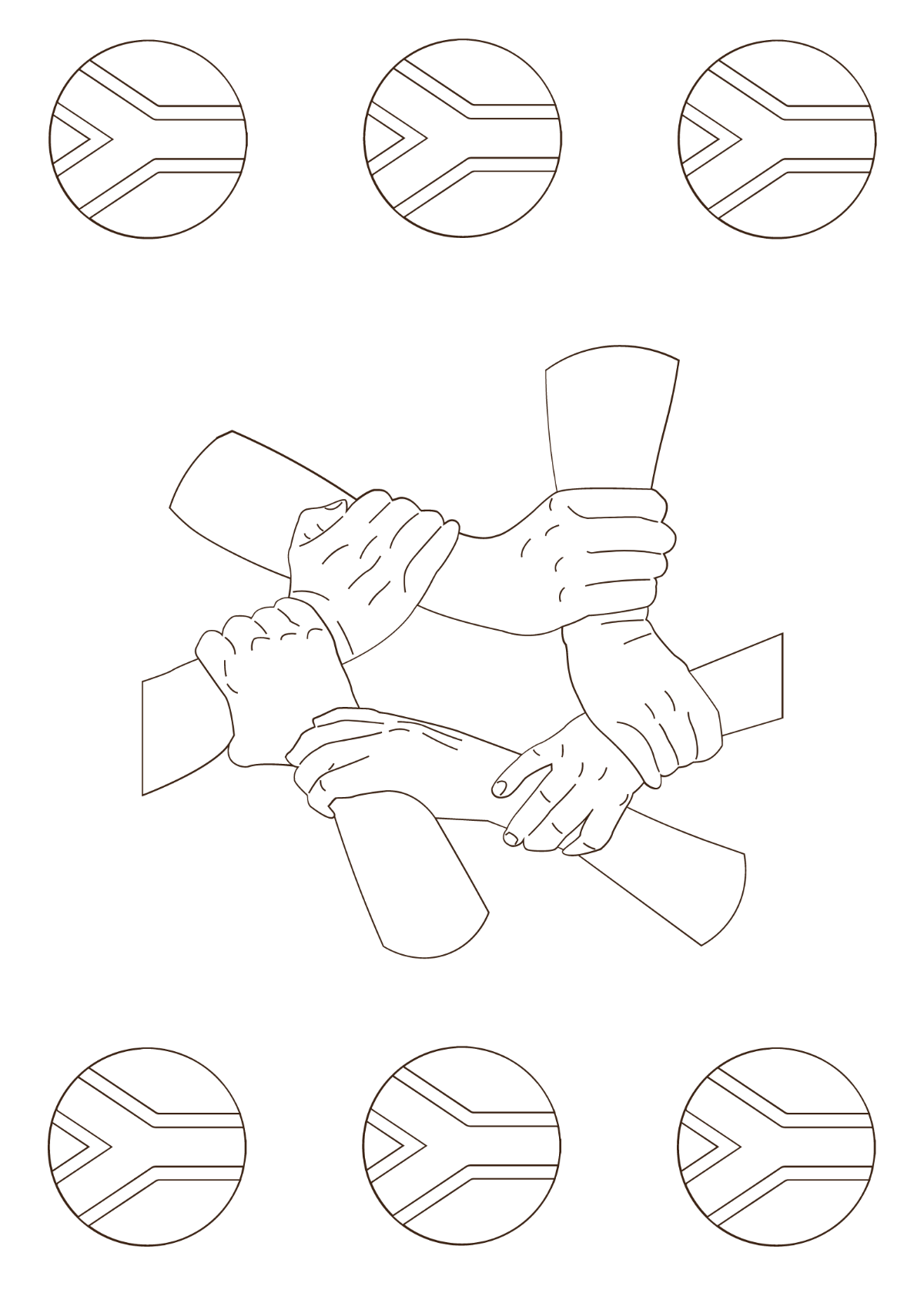 South Africa Freedom Day Drawing Template