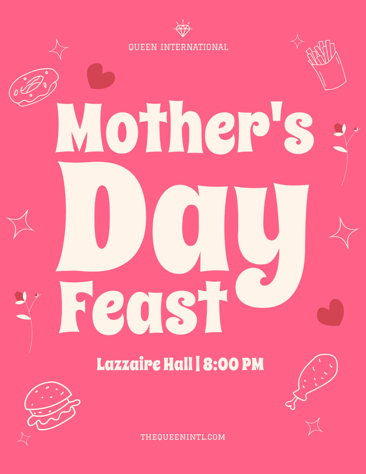 Mother 27s Day Event Flyer Template - Edit Online & Download