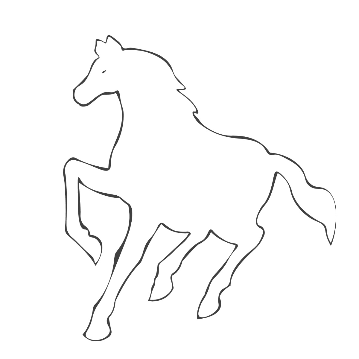 Horse Race Outline Template