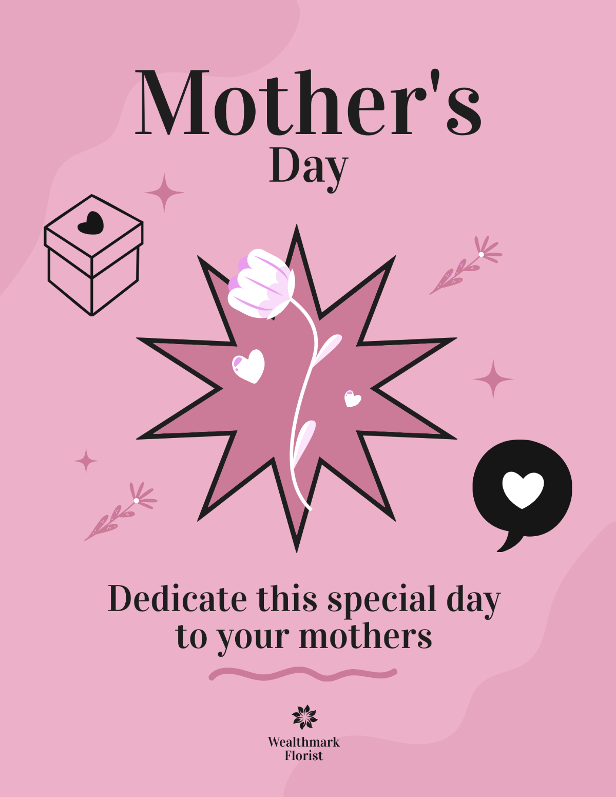 Creative Mother's Day Flyer Template