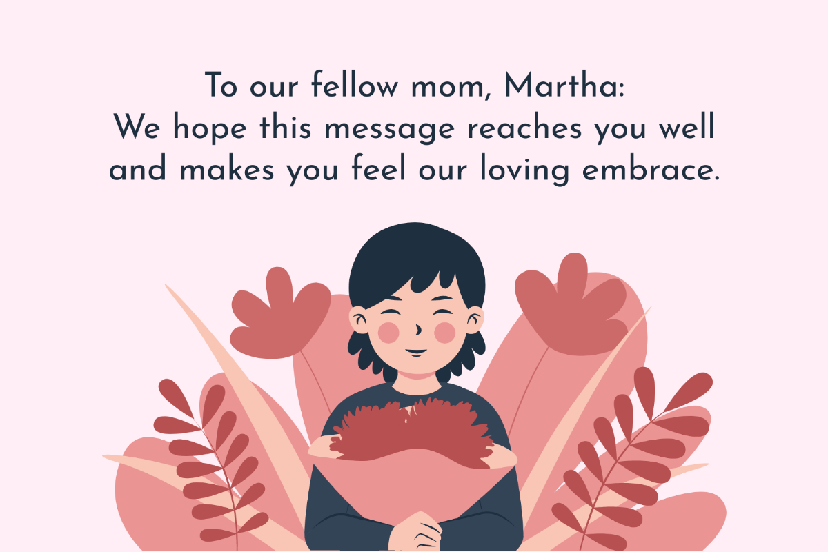Free Mother Postcard Template
