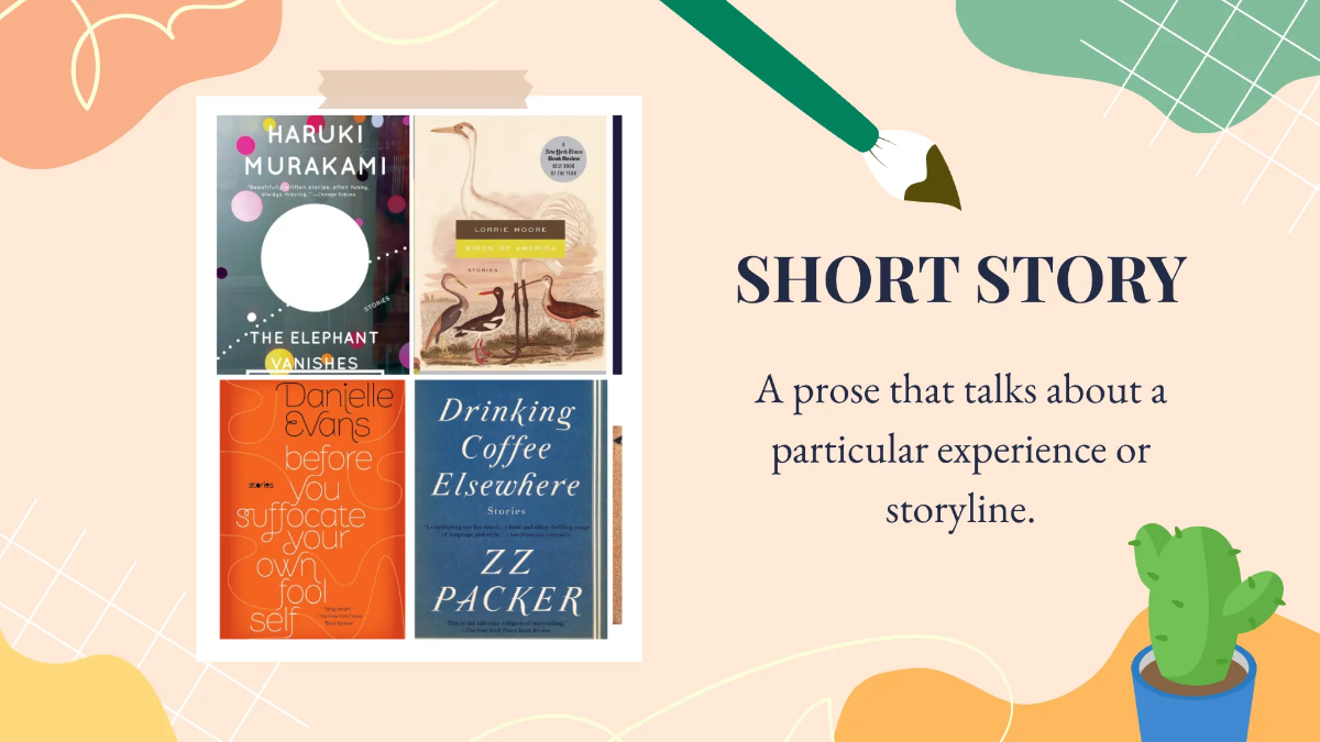 Free Simple Literature Presentation Template to Edit Online